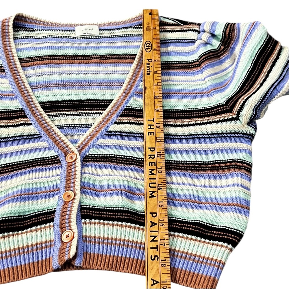 Aritzia Wilfred Sweater Canterbury Cardigan Medium - Picture 10 of 11